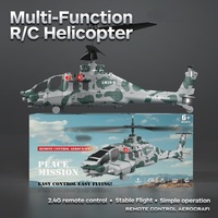 Nouvel hélicoptère télécommandé DWI RC Black Hawk pour débutants, composants en caoutchouc, capable de lancer des obus, contrôle à distance de l'avion