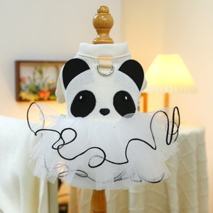 PETCIRCLE Pet Circle Spring and Autumn Pet Clothing Small Dog Puppy <b>Cat</b> <b>Clothes</b> Panda Tutu Skirt - Product Image 5