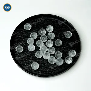 Crystphos Polyphosphate NSF food grade siliphos crystal antiscale balls solar system boiler use 17mm 9mm siliphos