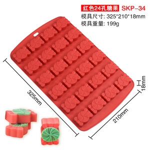 Giáng sinh 3D Silicone sô cô la khuôn bánh gừng người đàn ông Cây giáng sinh Snowman bông tuyết cho <span class=keywords><strong>Xmas</strong></span>/Kỳ nghỉ Kẹo-công cụ bánh - Product Image 2