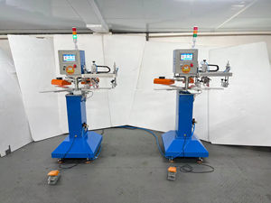 Machine de sérigraphie carrousel pour tissus, t-shirts, étiquettes et gants, à une couleur - Product Image 5