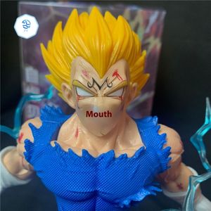 Dragon Balled Vegeta modelo juguete Saiyan figura de Anime autodetonante PVC adorno en Caja figura de regalo de calidad al por mayor - Product Image 4