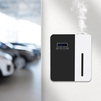 Diffuseur d'huiles essentielles automatique portable en métal pour hôtel commercial, nébuliseur électrique
