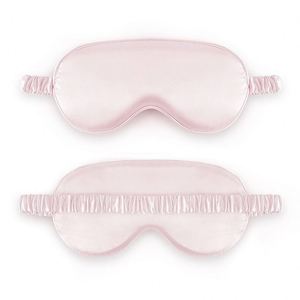 2026 New Double-Sided Simulation Silk Satin Adjustable Strap Blackout Eye <b>Mask</b> for <b>Sleep</b> & Travel Printed Design - Product Image 4