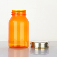 Bouteilles de pilules en verre 80ml 100ml 120ml 150ml bouteille de pilule de capsule pharmaceutique avec des conteneurs de bouteilles de vitamine de médecine de joint