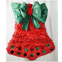 Customized Design Eco-Friendly Paper Candy Cane Sparkler Pinata Factory Wholesale Christmas Decorations Kids Mini Favor