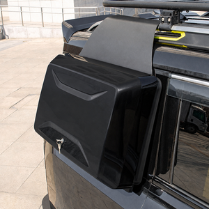 Nouvelle pièce automobile ABS, accessoires extérieurs de voiture, panneau d'extension de fenêtre latérale, boîte de rangement pour Jetour <span class=keywords><strong>Travler</strong></span> T2 - Product Image 4