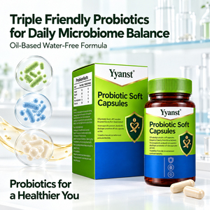 Cápsulas Blandas Probióticas para Mujeres, 55 Mil Millones de UFC, Triple Cepa, Apoyo al Equilibrio del Microbioma Intestinal, Bienestar Diario para Adultos - Product Image 2