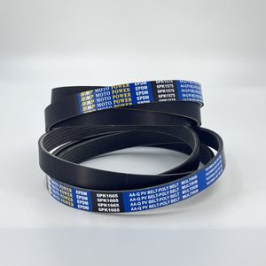 Aangepaste transmissie-aandrijving poly EPDM V-ribbed motorventilator rubber 6pk 1665 V-riem voor <span class=keywords><strong>Chevrolet</strong></span> - Product Image 1