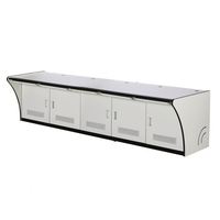Console de contrôle multifonctionnelle pour laboratoire, poste de travail de surveillance intérieure, table console droite