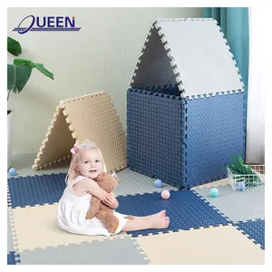 LINYIQUEEN baby eva foam soft kids play mat puzzle foam floor mat 60x60 desgin baby eva foam puzzle play mat