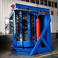 Four de fusion à induction grande capacité 15T 20T pour la fusion de ferraille d'acier, la fonderie et la fonderie continue d'acier (Fundicao Aço)