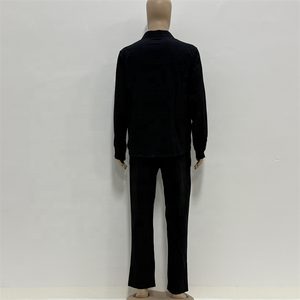 Completo Estivo da <span class=keywords><strong>Uomo</strong></span> Traspirante in 95% <span class=keywords><strong>Lino</strong></span> e 5% Poliestere, Stile Safari, Due Pezzi: <span class=keywords><strong>Camicia</strong></span> a Maniche Lunghe e Pantaloni in Tinta Unita - Product Image 3