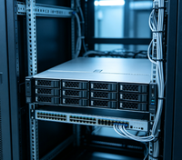 Serveur Rack 2U 12 baies Hot Swap, Serveur de Stockage d'Entreprise Double CPU pour le Cloud Computing, Centre de Données IDC, Hôte Virtuel