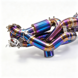 Échappement Catback en alliage de titane haute performance avec soupape et silencieux pour <span class=keywords><strong>Porsche</strong></span> <span class=keywords><strong>718</strong></span> GT4 GTS 4.0 2020 – Sonorité de course améliorée - Product Image 3