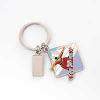 Porte-clés Souvenirs Sportifs 3D en Métal Émaillé, Alliage de Zinc de Haute Qualité, Porte-clés de Voiture de Luxe, Design Personnalisé