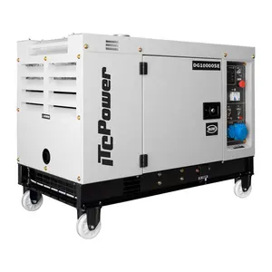 Itc Power Stille Generator 7.2kw 10kva, Generator Diesel Met Vol Vermogen