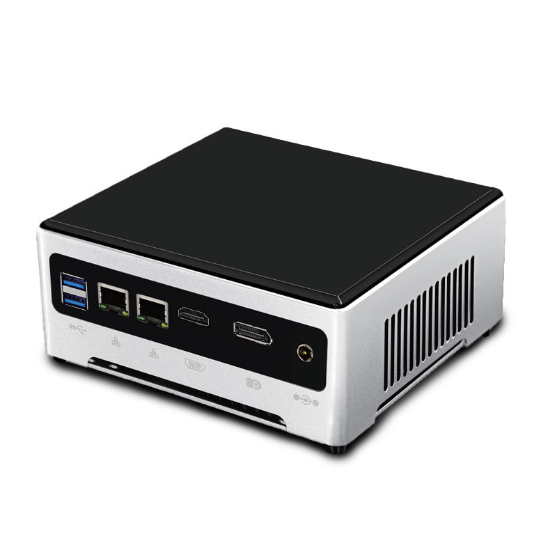 Intel I9-10885H DDR4 Aluminum <strong>Thin</strong> <strong>Client</strong> PC 6USB 4K Dual LAN Soft Router X86 Industrial Fanless MINI PC Embedded <strong>Computer</strong> Stock