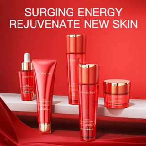 Ensemble de soins de la peau de marque privée Kit de soins de la peau radiant à la grenade avec acide hyaluronique hydratant et ingrédients peptidiques <span class=keywords><strong>anti</strong></span>-rides - Product Image 1