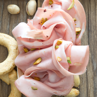 Mortadelle de marque italienne de qualité garantie à la pistache et aux amandes de viande de porc italienne