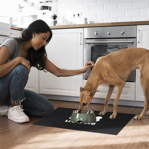 Alfombrilla de Fieltro Antideslizante para Perros, Ecológica, Apta para Mascotas, OEM, Lavable, Reutilizable, Absorbente, Protección para el Suelo del Hogar, Venta al Por Mayor - Product Image 4
