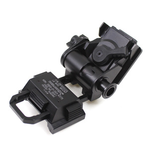 <b>Night</b> Vision <b>Goggles</b> Helmet Mount Metal Bracket Tactical Black Desert Color NV8000 8160 Compatible - Product Image 2