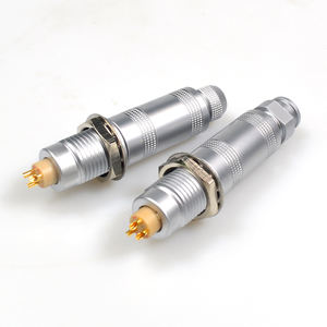 Conector de Latón Serie S de Alta Durabilidad, Sellado IP50, Acoplamiento Push-Pull para Aplicaciones de Instrumentación Médica - Product Image 2