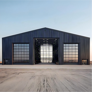 Structure métallique préfabriquée construisant un atelier d'entrepôt d'usines de <span class=keywords><strong>grande</strong></span> portée Structure métallique ondulée galvanisée - Product Image 3