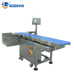Thực phẩm Túi kiểm tra định lượng gói thực phẩm băng tải checkweigher đồ chơi trọng lượng Checker với từ chối hệ thống - Product Image 1
