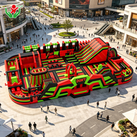Parc de trampolines gonflables de qualité commerciale, château gonflable pour le divertissement