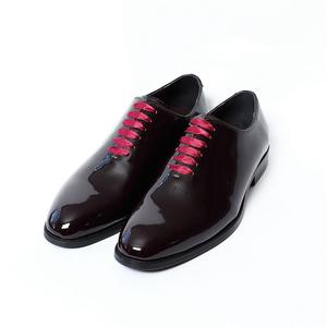 Zapatos Oxford de Vestir para Hombre, de Cuero Genuino, con Punta Cerrada, para Otoño, Hechos a Mano, Clásicos, Rojos, de Alta Gama - Product Image 3