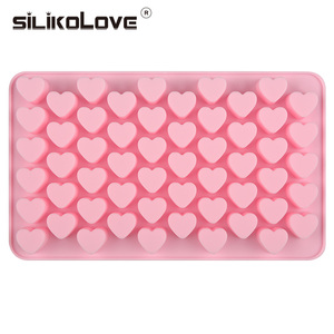 2025 nuevo molde de bandeja de hielo creativo de fácil liberación personalizado en forma de corazón de grado alimenticio ecológico - Product Image 1