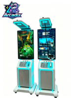 Arcadix 9D VR Shooting Game Machine, simulateur d'arcade à monnayeur, jeu de tir en réalité virtuelle pour centres commerciaux et parcs d'attractions