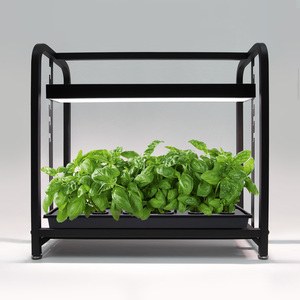 Lampe de culture électronique intelligente décorative à suspendre ou à poser, à économie d'énergie, pour usage domestique, mini kit de culture de plantes avec lampe de croissance pour basilic - Product Image 1