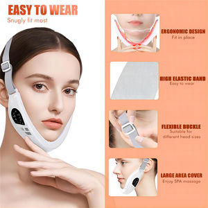 Facial Massage V Line Lifting Electric Microcurrent <b>Face</b> Slimming Device Double Chin Eliminator Reducer Machine - Product Image 5