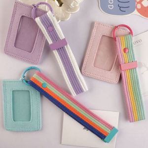 Custom Korea Style Canvas <b>Card</b> <b>Holder</b> Personalized Photo ID Credit <b>Card</b> Case for Friends - Product Image 2