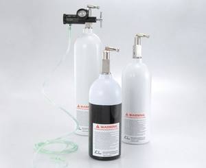 Bouteille de gaz oxygène haute pression 68Ci 4500psi bouteille vide en aluminium composite en fibre de carbone pour une utilisation à haute intensité - Product Image 6