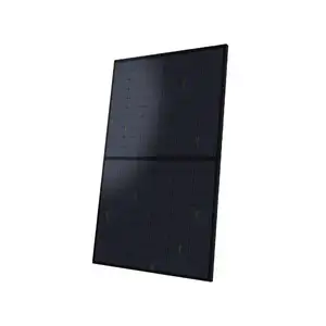 Low price sale high sealing 405w high output all black monocrystalline solar panel