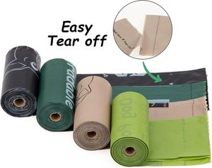 Custom Printed Biodegradable <b>Compostable</b> Eco Pet Poop <b>Bag</b> Dog Shit Waste <b>Bags</b> - Product Image 4