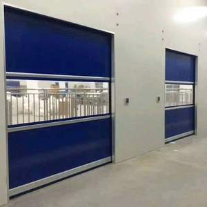 Portes rapides en PVC à <span class=keywords><strong>prix</strong></span> d'usine, portes industrielles automatiques, portes intérieures étanches, portes à enroulement rapide pour entrepôt ou salle blanche - Product Image 5
