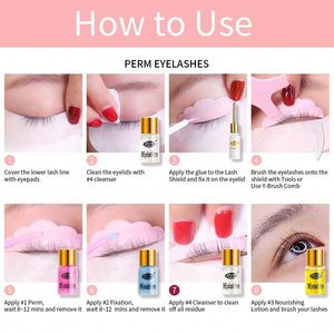 Korean Keratin Eyelash Perm Lash Lift Kit Eyebrow Lamination Kit <strong>Tweezers</strong> for Eyelash Extension Silicone Lift Pads - Product Image 5