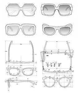 באיכות גבוהה מסגרת מתכת אצטט מקדש גוונים משקפי שמש משקפי שמש לוגו מותאם אישית לוגו unisex משקפיים משקפי שמש סיטוני - Product Image 6