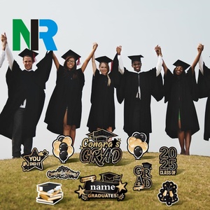 Letrero de Jardín para Graduación, Decoración Impermeable para Fiestas de Graduación, Personalizable en Tamaño y Color, Material PP, Montaje en Techo - Product Image 3