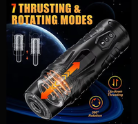 Vibrateur à aspiration automatique, vagin artificiel réaliste, jouets sexuels pour adultes, masturbateur masculin