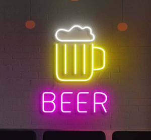 Enseigne lumineuse LED néon en acrylique personnalisable avec télécommande, étanche IPX5, pour entreprise, maison, restaurant, café, bureau, décoration - Product Image 3