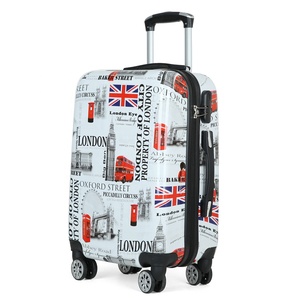 Valise à roulettes à motif de bus londonien / Bagage PC / Valise de <span class=keywords><strong>voyage</strong></span> avec serrure 20''24''28'' - Product Image 4