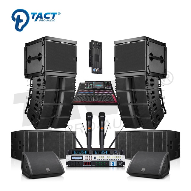Hot Sale Dual 10 Inch Line Array Active Speaker