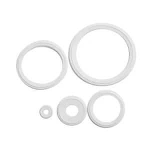 Sanitary tri clamp lipped rubber oil gasket PTFE/NBR/EPDM/FKM/SILICONE