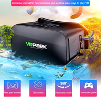 V6 4K panoramique VR jeux de verre réalité virtuelle pour Smartphone lunettes de téléphone intelligent jumelles jeu vidéo avec lentille