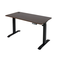 Bureau debout réglable électrique Varidesk, cadre en fer, extensible, bureau de jeu moderne pour usage commercial